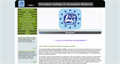 Desktop Screenshot of eczm.eu
